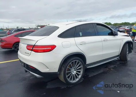 2019 Mercedes-Benz Amg Gle 43 Coupe 4Matic z USA, uszkodzony, nr VIN 4JGED6EB0KA152151